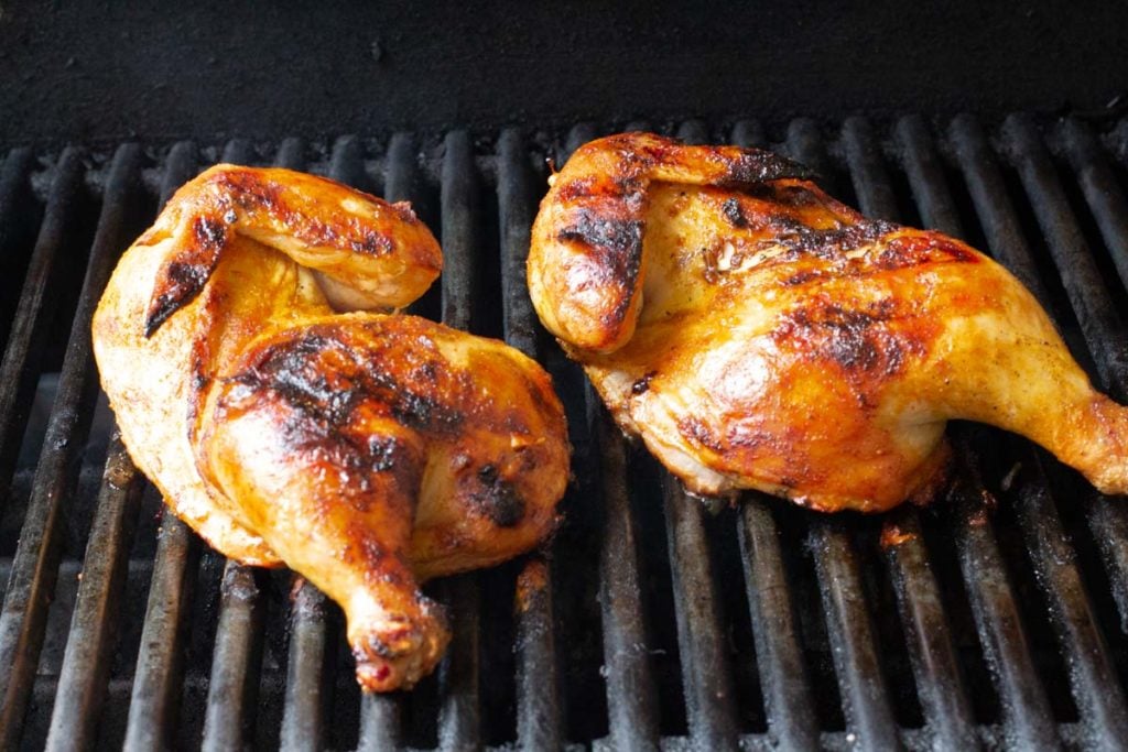 how to grill a whole chicken