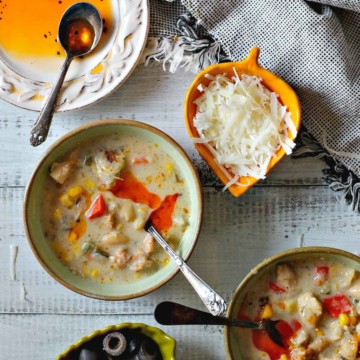 Award winning white bean chicken chili recipe.