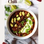 Award winning bison chili recipe