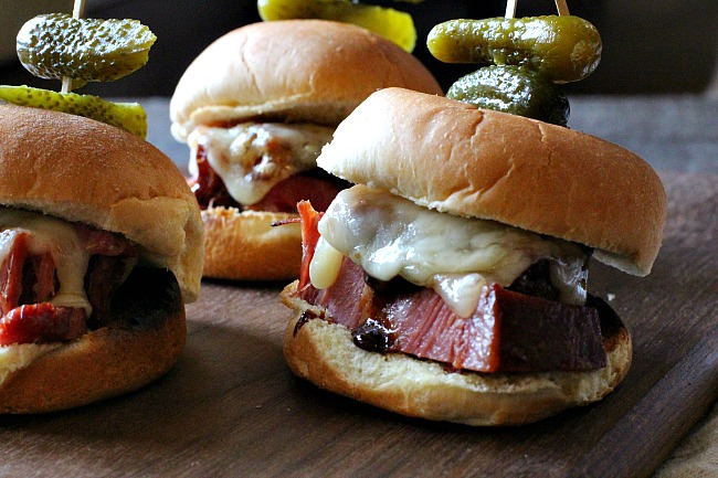 Instant Pot Glazed Corned Beef Sliders  Cooking On The Ranch