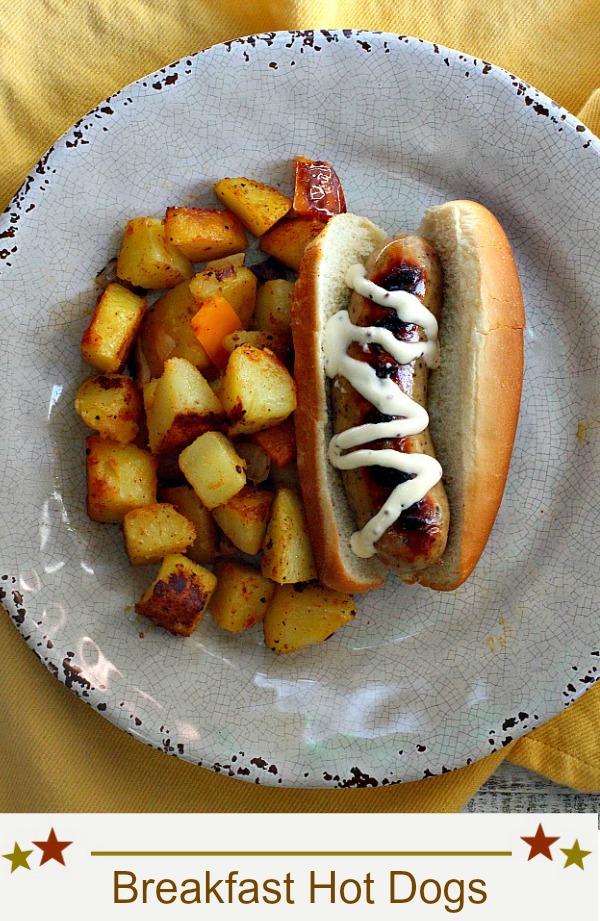 Chicken Apple Sausage Breakfast Hot Dogs | Cooking On The Ranch