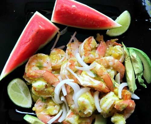 Caribbean Shrimp Salad with Key Lime Vinaigrette