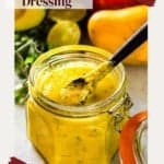 Mango Dressing pinterest image.