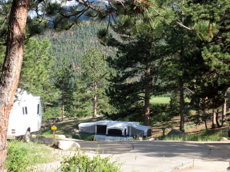 Photo of Moraine Park Campground, Rocky Mountain National Park