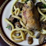 Chicken Galliano with Mushrooms and Pasta