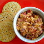 Chipotle peppers kick up this homemade Smoky Pimento Cheese Spread.