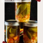 The Fort Restaurant Pickled Jalapeno Peppers recipe pinterest image.