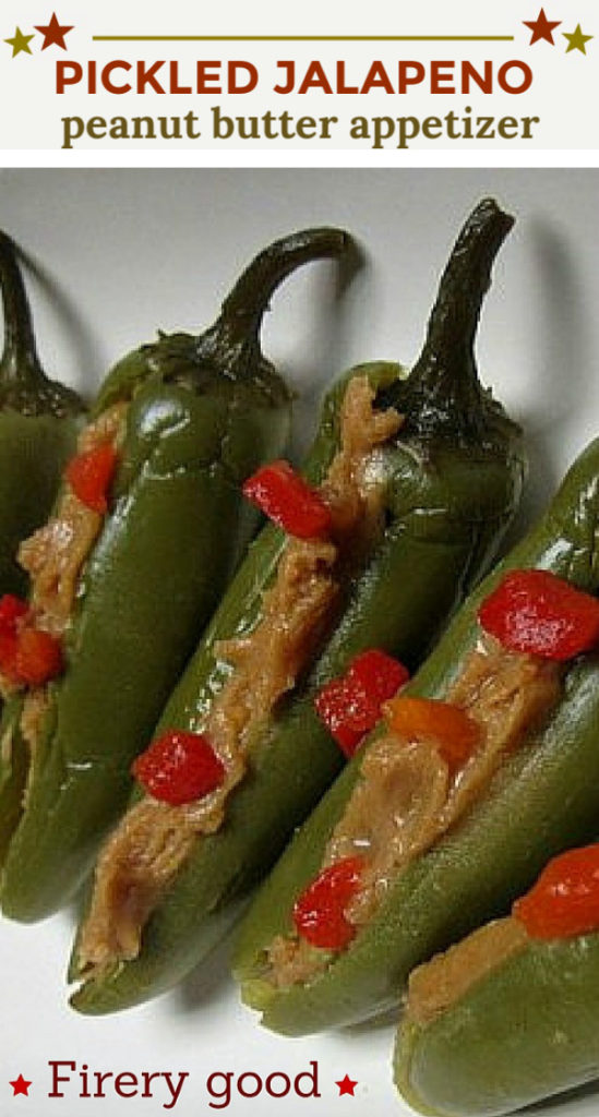 Pickled Jalapenos Stuffed with Peanut Butter Cooking On The Ranch