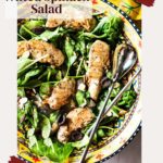 Grilled chicken tenderloin and wilted spinach salad.