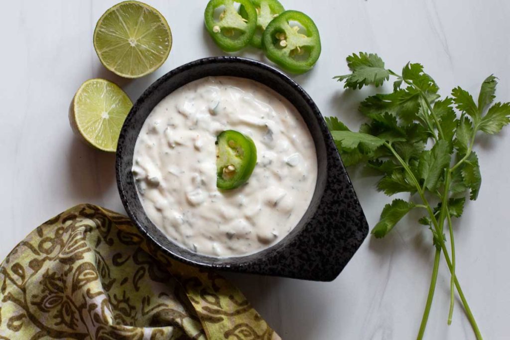 Jalapeno lime aioli