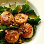 Seared Scallops with Pinto Gris Butter Sauce