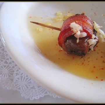 JaJa Bistro date appetizer recipe.
