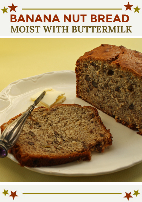 Old Fashioned Banana Nut Bread Recipe - Cooking On The Ranch