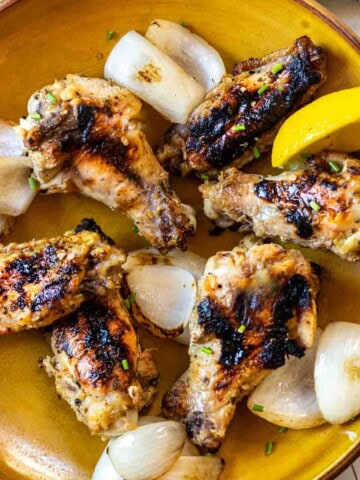 Limoncello Chicken Wings.