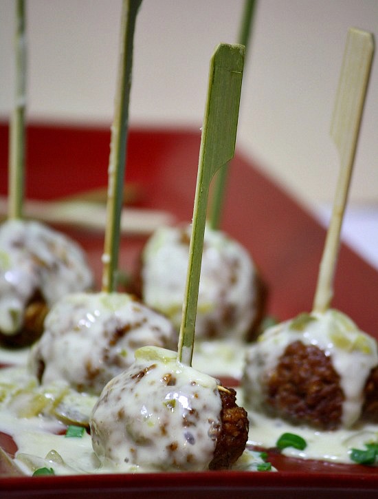 Mexican Meatballs with Queso Blanco