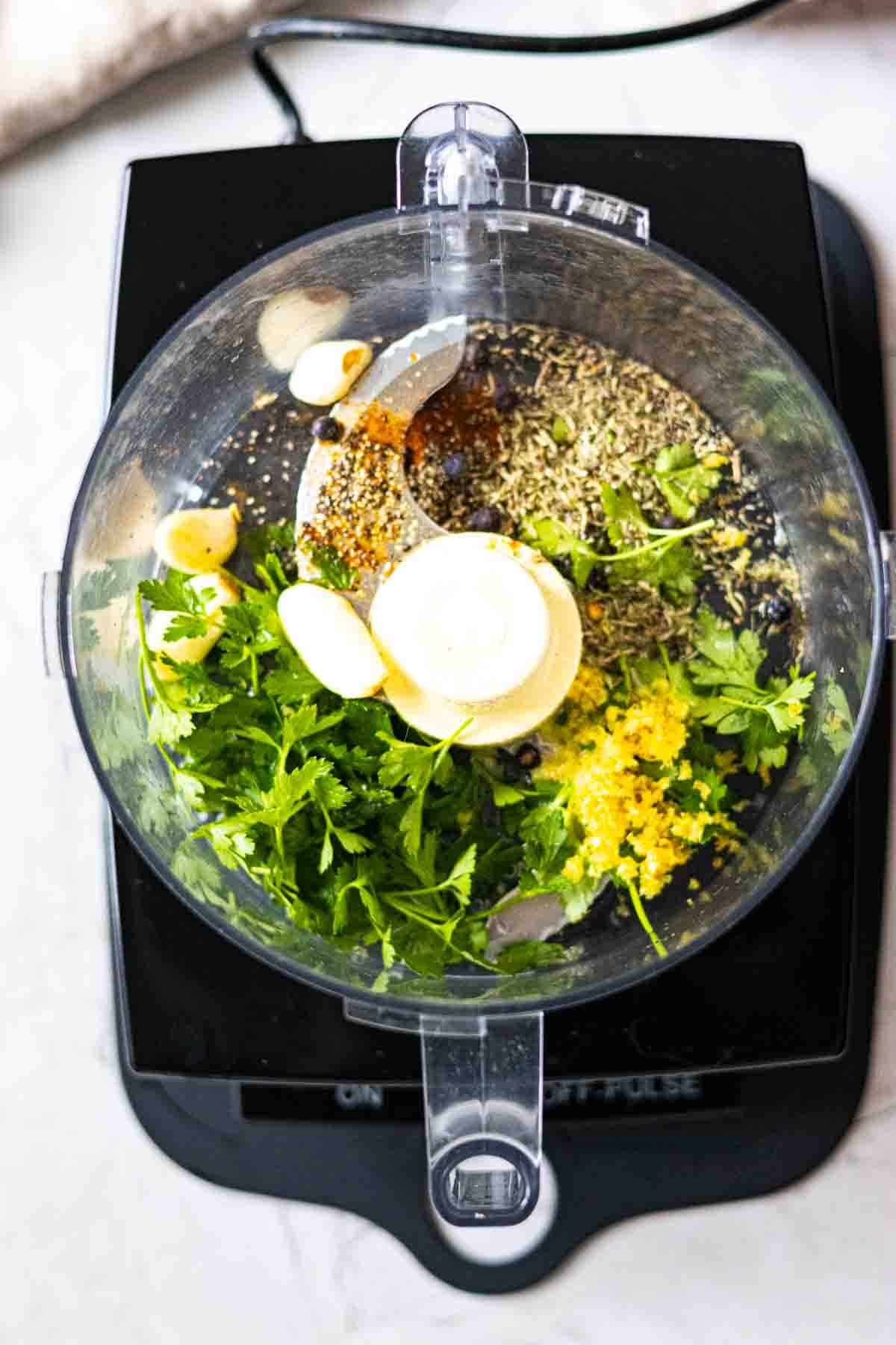 Step 1: how to make seasoning for a prime rib.