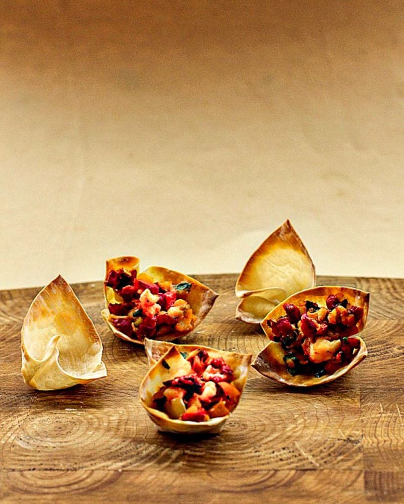 shrimp wonton appetizers