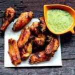 As if the Honey Butter and Horseradish weren't enough deliciousness for these grilled wings, we add a parsley puree to finish. Making this one special grilled chicken wing recipe that you must try soon.