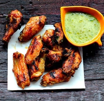 As if the Honey Butter and Horseradish weren't enough deliciousness for these grilled wings, we add a parsley puree to finish. Making this one special grilled chicken wing recipe that you must try soon.