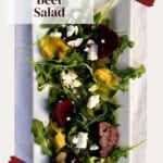 Pickled. beet salad pinterest image.