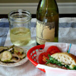 Sideways Movie Picnic Sandwich. With Prosciutto Arugula and Parmesan. Great picnic sandwich recipe.