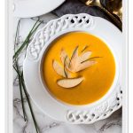Butternut squash soup with apple