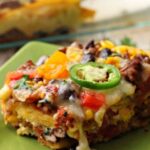 Easy Mexican Casserole with Ground Beef