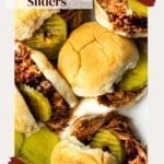 Dr. Pepper BBQ Pulled Pork Sliders.