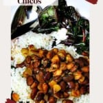 Chicos and Beans Pinterest image.
