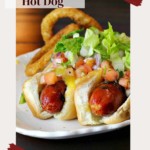 Coors field taco hot dog pinterest image.