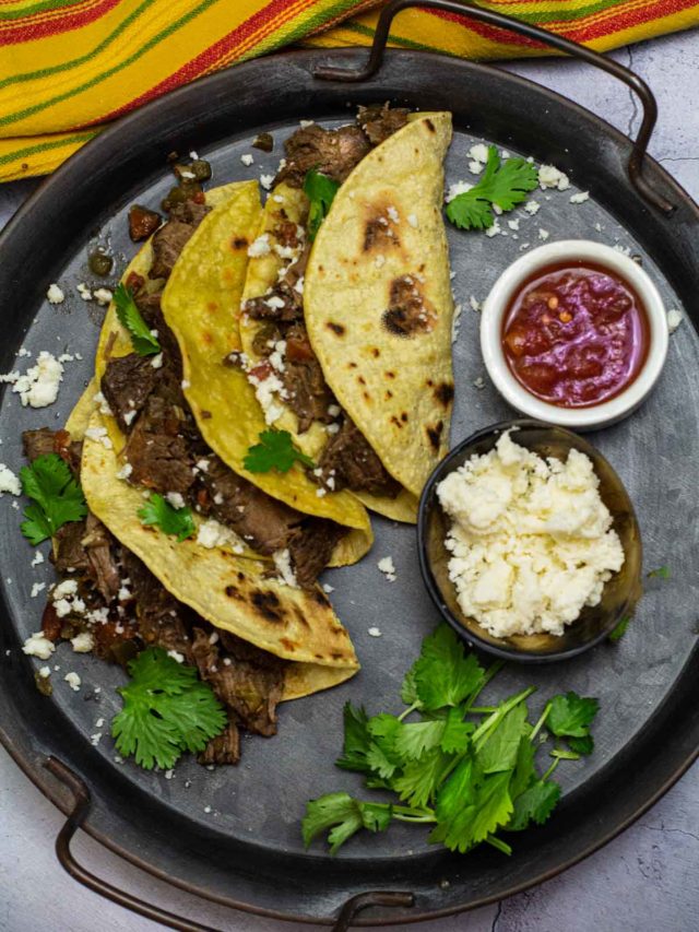 Beef machaca story cooking on the ranch