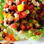 White Black Bean Salad