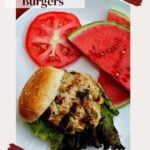 Hatch Chile Chicken Burgers.