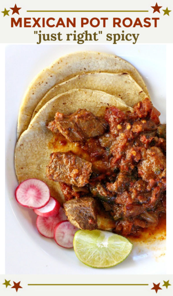 Mexican Pot Roast, Just Right Spicy Cooking On The Ranch
