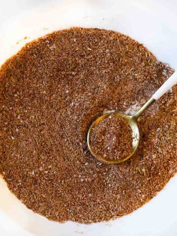 Homemade Taco Seasoning in a bowl.