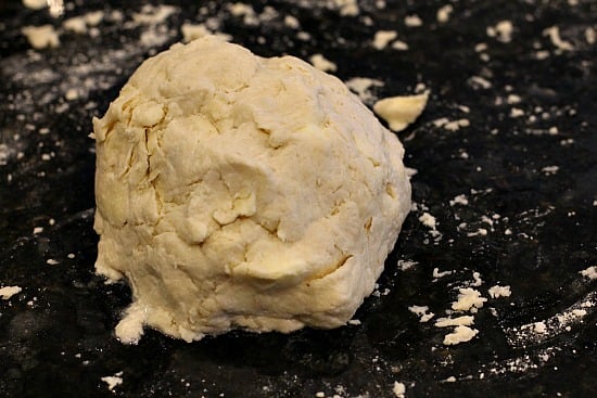How to make a pie crust using butter