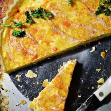 Crab Quiche Recipe.