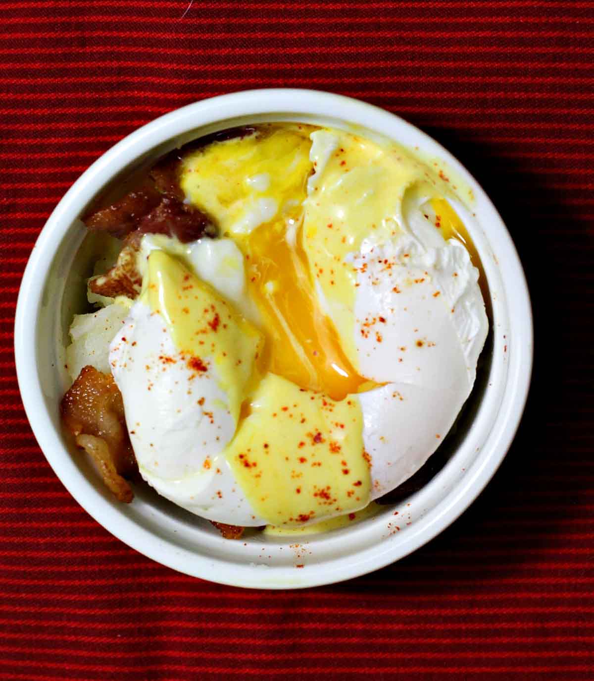 Mashed Potatoes with Eggs.