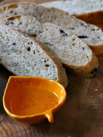 Olive Rosemary Bread. A beautiful homemade bread recipe.