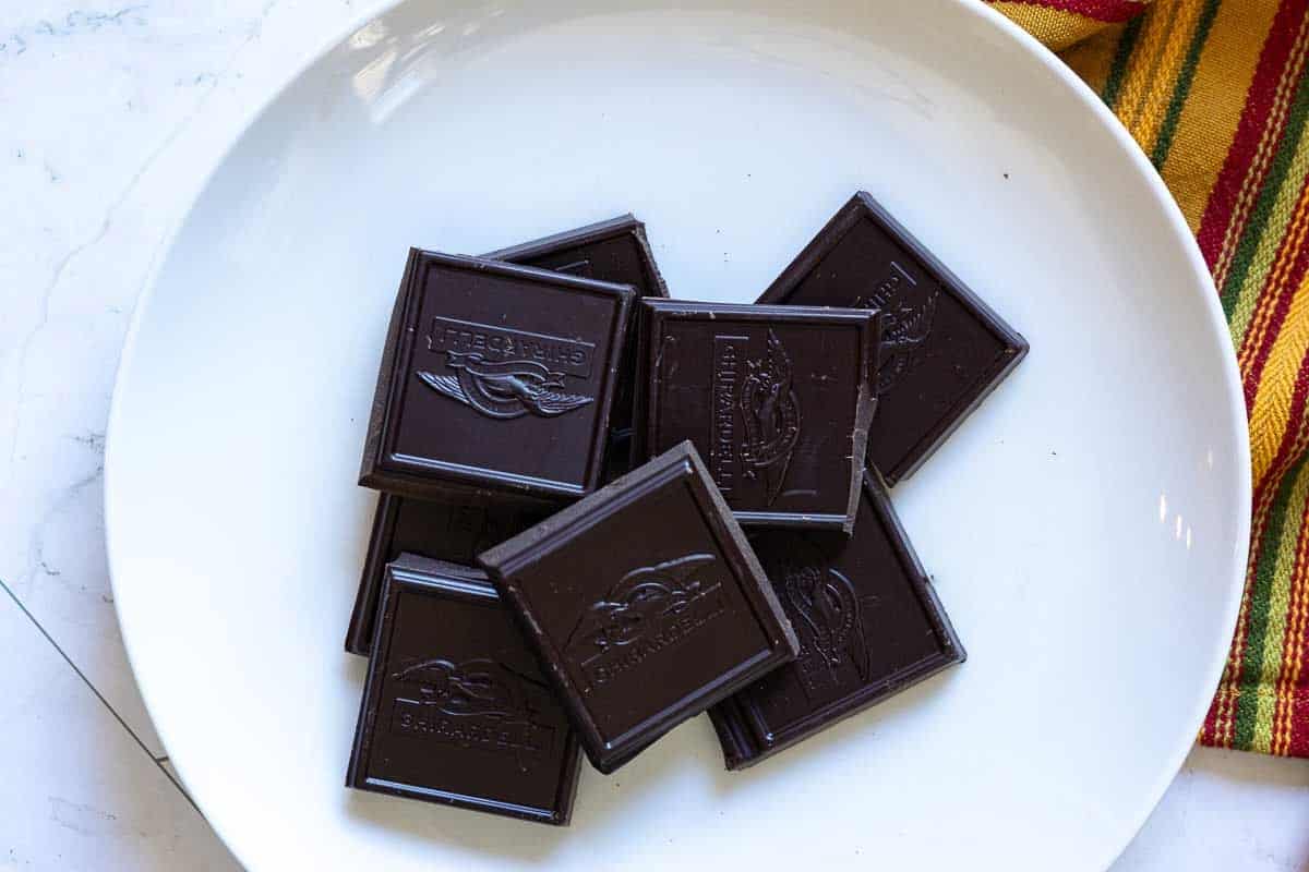 Step 1: Unsweetened chocolate squares to make Mexican Chocolate Sauce.