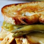 toasted chicken chile sandwich