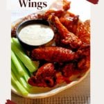 Baked Santa Fe Chicken Wings