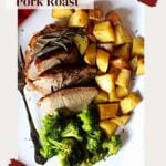 Instant Pot White Wine Braised Pork Roast.