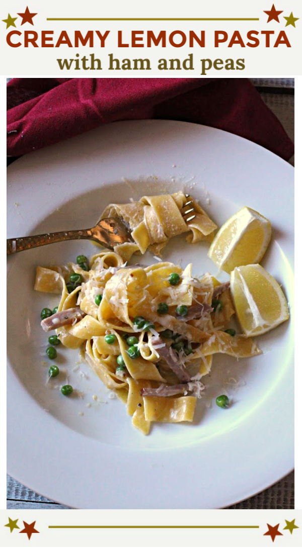 Pasta in Lemon Cream Sauce