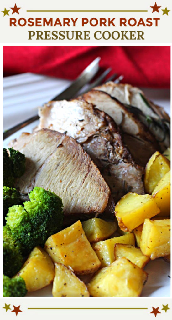 Rosemary Braised Pressure Cooker Pork Roast Cooking On The Ranch