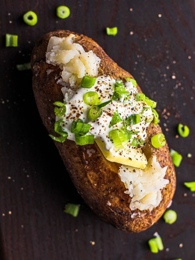 Slow Cooker Baked Potatoes Story