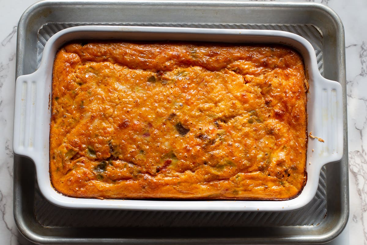 baked mexican breakfast casserole.