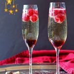 Prosecco Christmas Cocktail.