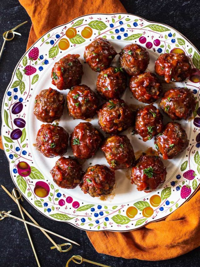 BBQ Meatballs Story Cooking On The Ranch