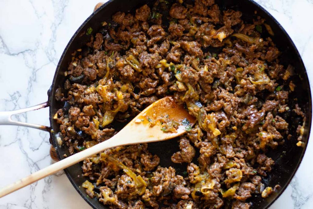 How to cook chorizo filling for empanadas